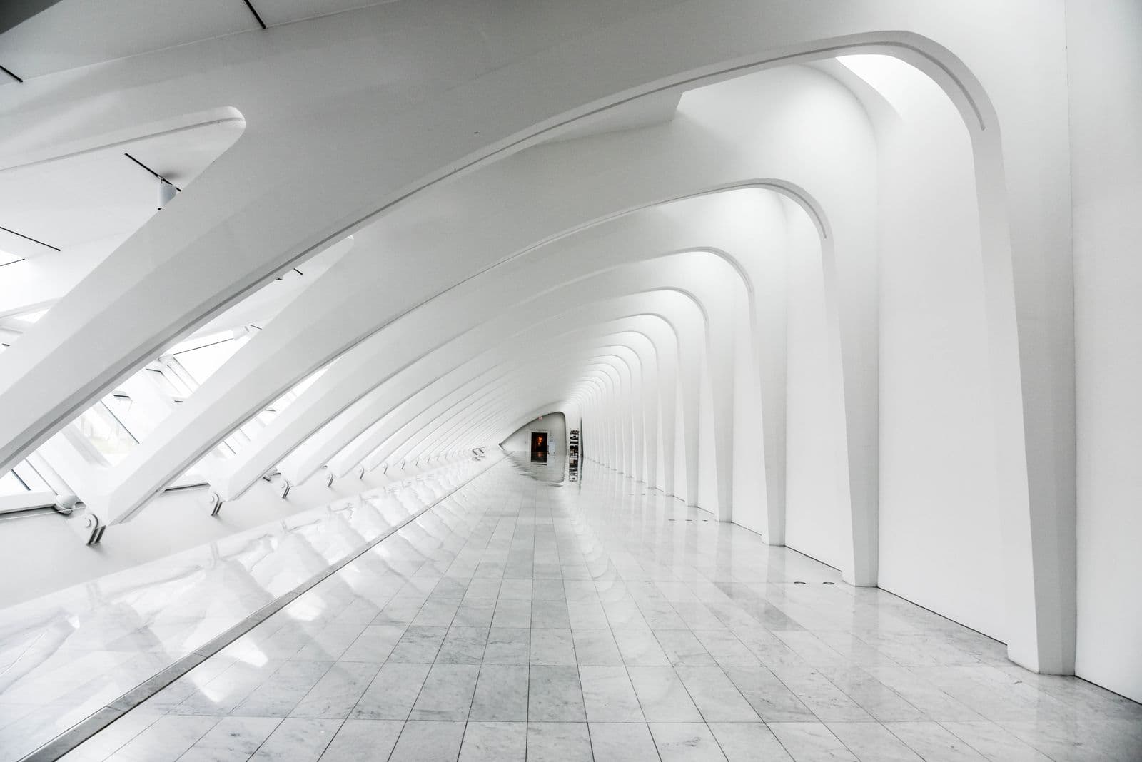 Civic architecture representing public institutions